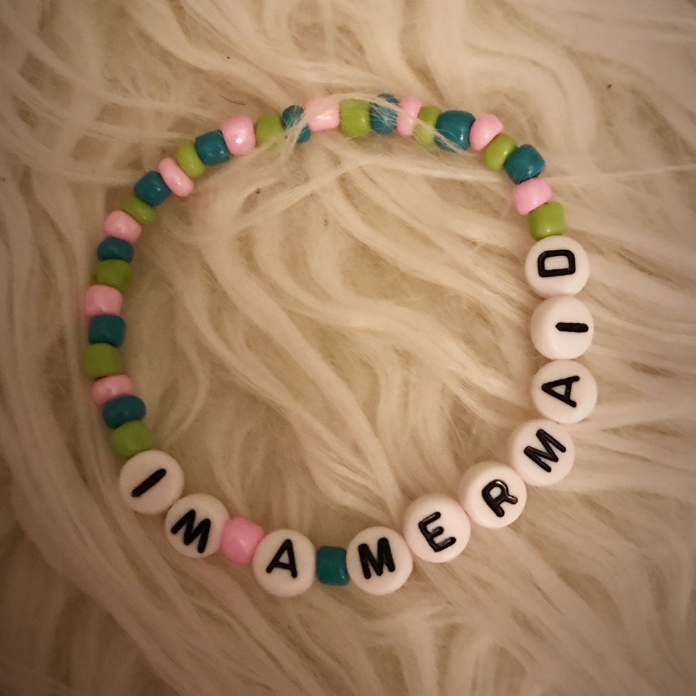 I'm a Mermaid Stretch Bracelet